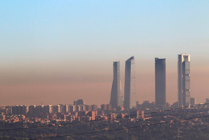 Madrid ya ha superado la contaminación para todo 2015